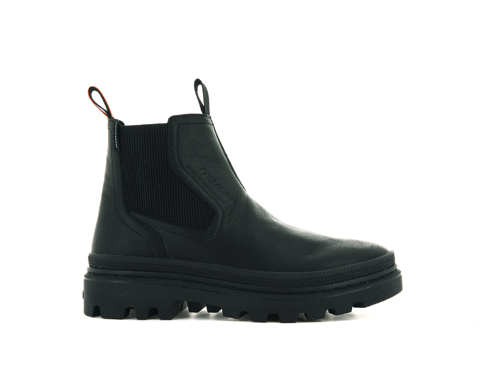 Botines Chelsea Palladium PALLATROOPER CHELSEA WATERPROOF Hombre Negras | Costa Rica-87304